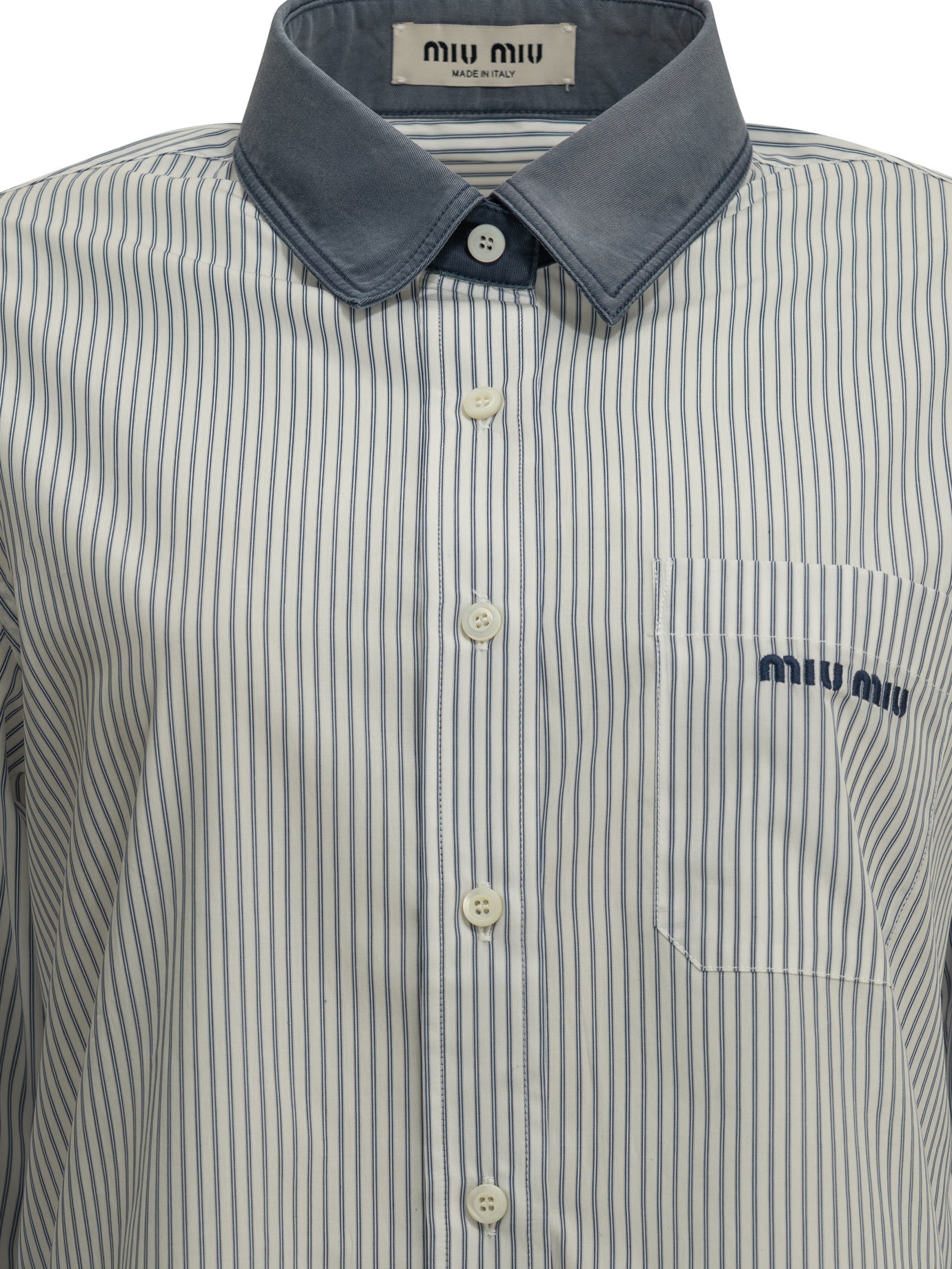 [Miu Miu] Shirts Long Sleeve FW26 MK2053189FF022X S OOO