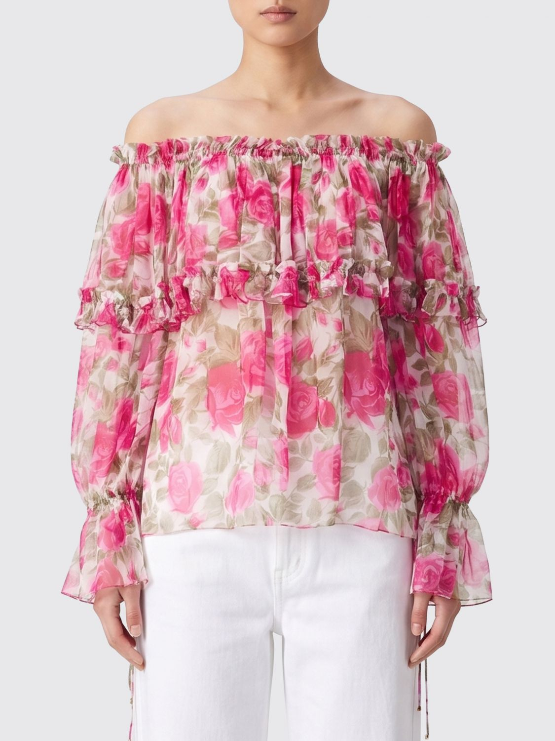 [Chloe] Blouse SS26 CH26UH123278 91Y