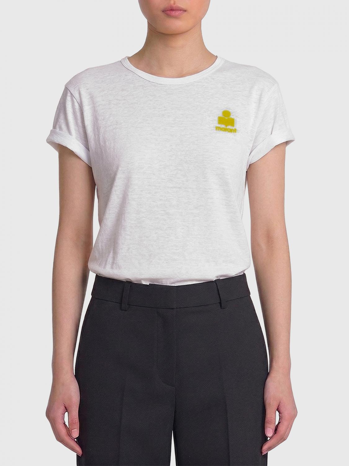 [Isabel Marant Etoile] T-shirts Short Sleeve SS26 TS0315FAA1N09E WHYW