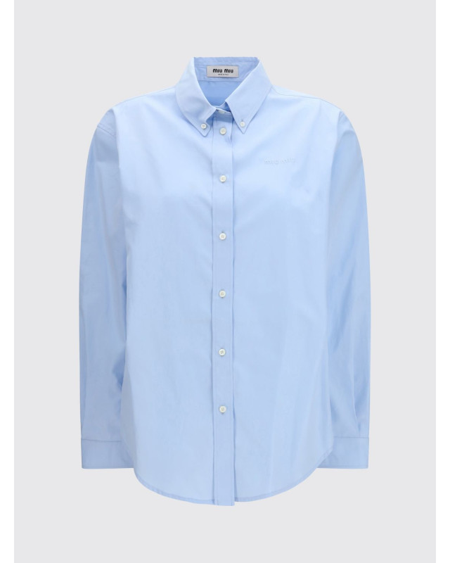 [Miu Miu] Shirts Long Sleeve SS26 MK1693SOOO19SE F0013