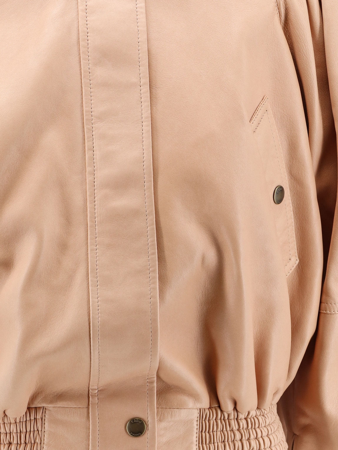 [CHLOE'] Leather Jacket SS26 CH26UCV332016J7