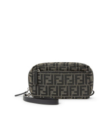 [Fendi] Pouch FW26 8N0216B16FF1PR4 TOBACCO MORO BLACK
