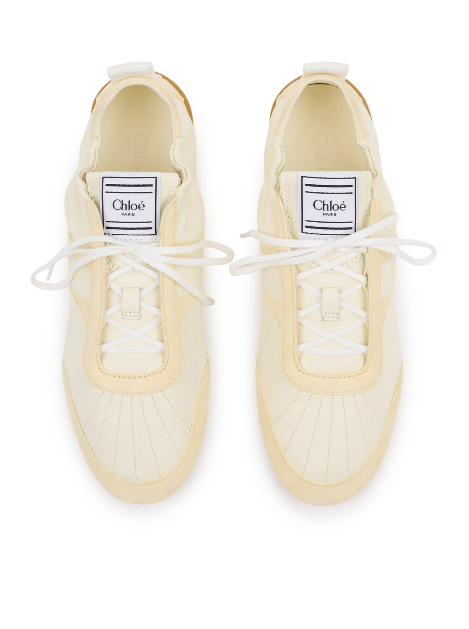 [Chloe] Sneakers SS26 CH26S15RVQ24U BUTTERCREAM