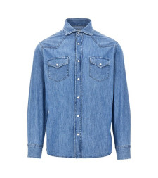 [Brunello Cucinelli] Shirts Long Sleeve FW26 MH1924008.C8333-C8333