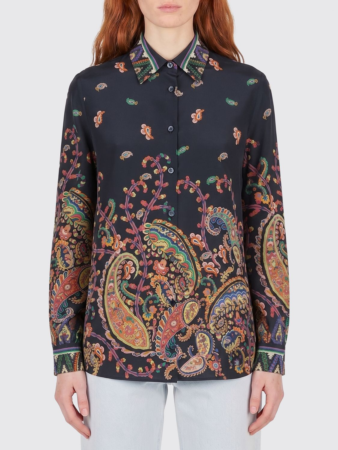 [Etro] Shirts Long Sleeve SS26 WRIA0019AKG19 X0883