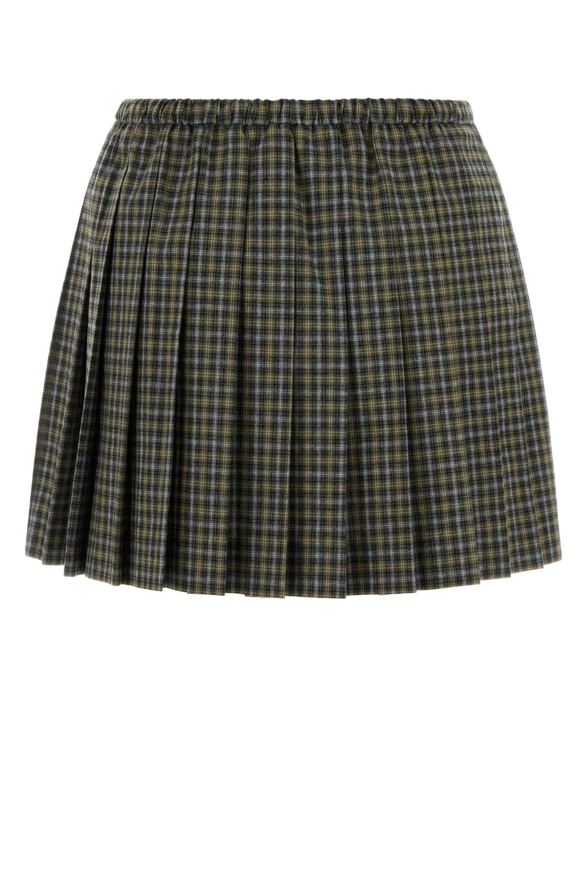 [Miu Miu] Mini skirt FW26 MG2752SOOO6210 F068U