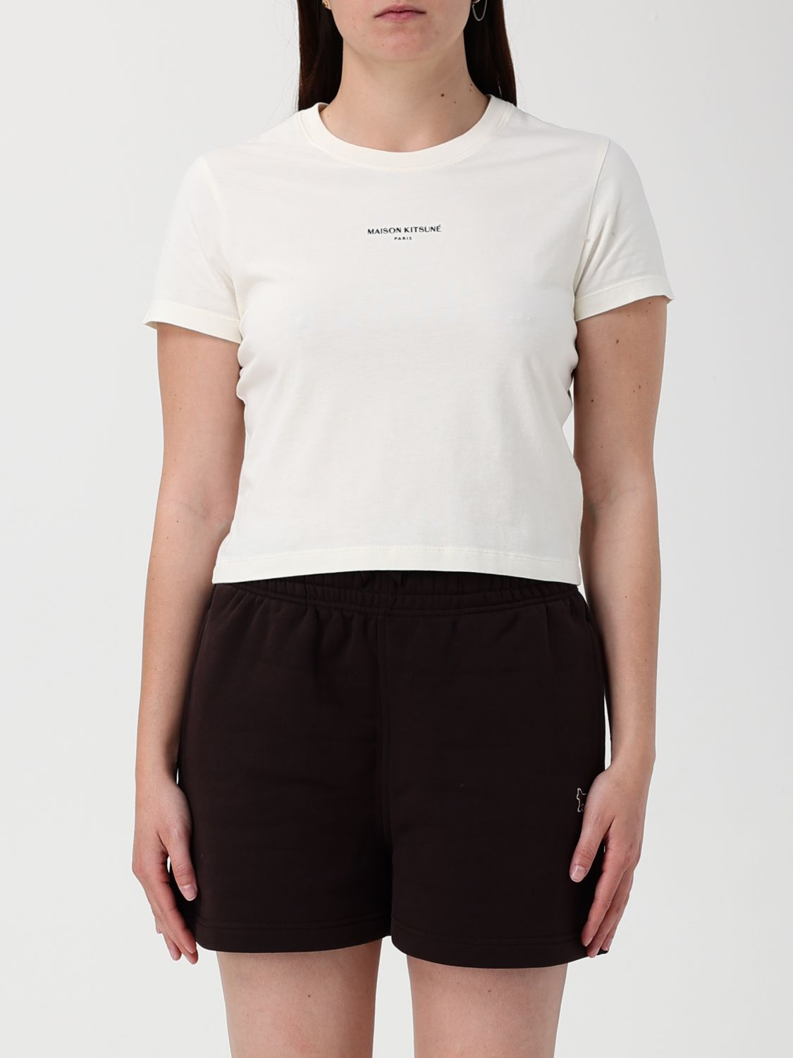 [MAISON KITSUNE] T-shirts Short Sleeve SS26 QW00100KJ7026 0063