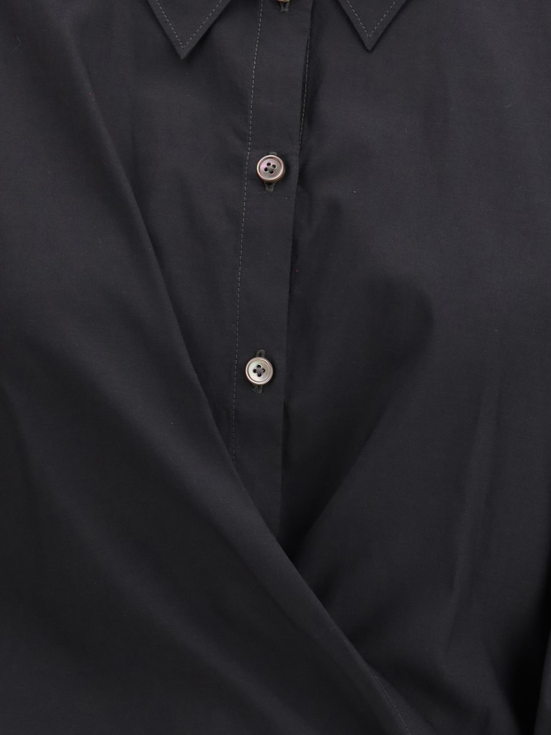 [LEMAIRE] Shirts Long Sleeve SS26 SH1141LF1500 BK998