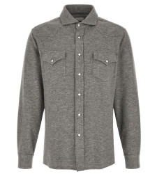 [Brunello Cucinelli] Shirts Long Sleeve FW26 MM840KC01C8469