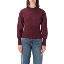 [Anine Bing] Knitwear FW26 A0812717BGN28BURGUNDY