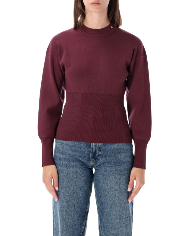 [Anine Bing] Knitwear FW26 A0812717BGN28BURGUNDY