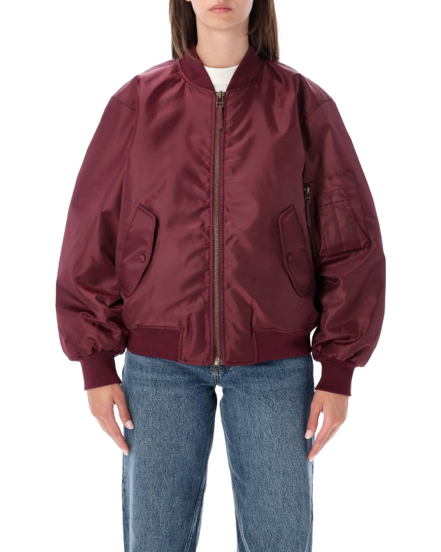 [Anine Bing] Coat FW26 A0110490BGN28BURGUNDY