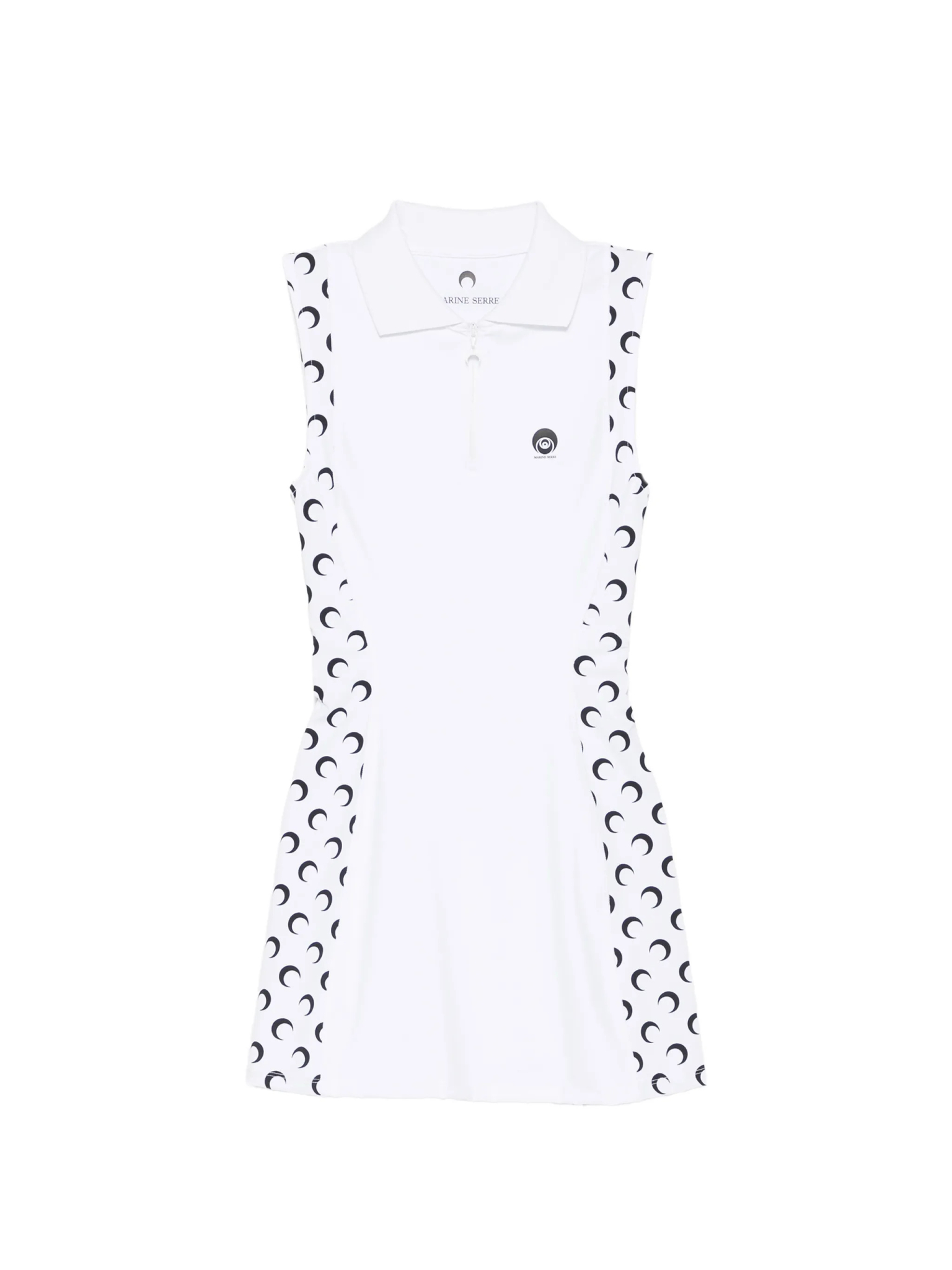 [MARINE SERRE] Sleeveless dress SS26 WDR453ACJER0101WH00