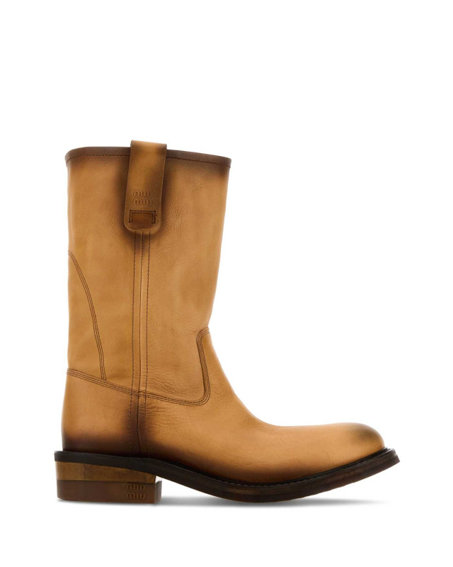 [Miu Miu] Boots FW26 5U680EFA0455OD F0054
