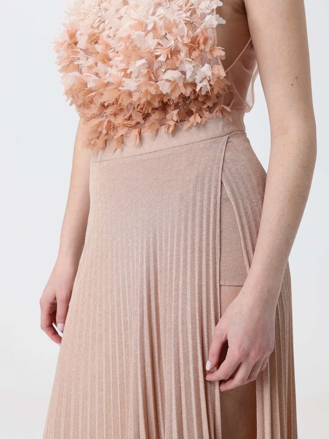 [ELISABETTA FRANCHI] Long sleeve dress SS26 ABR4462E2 X81
