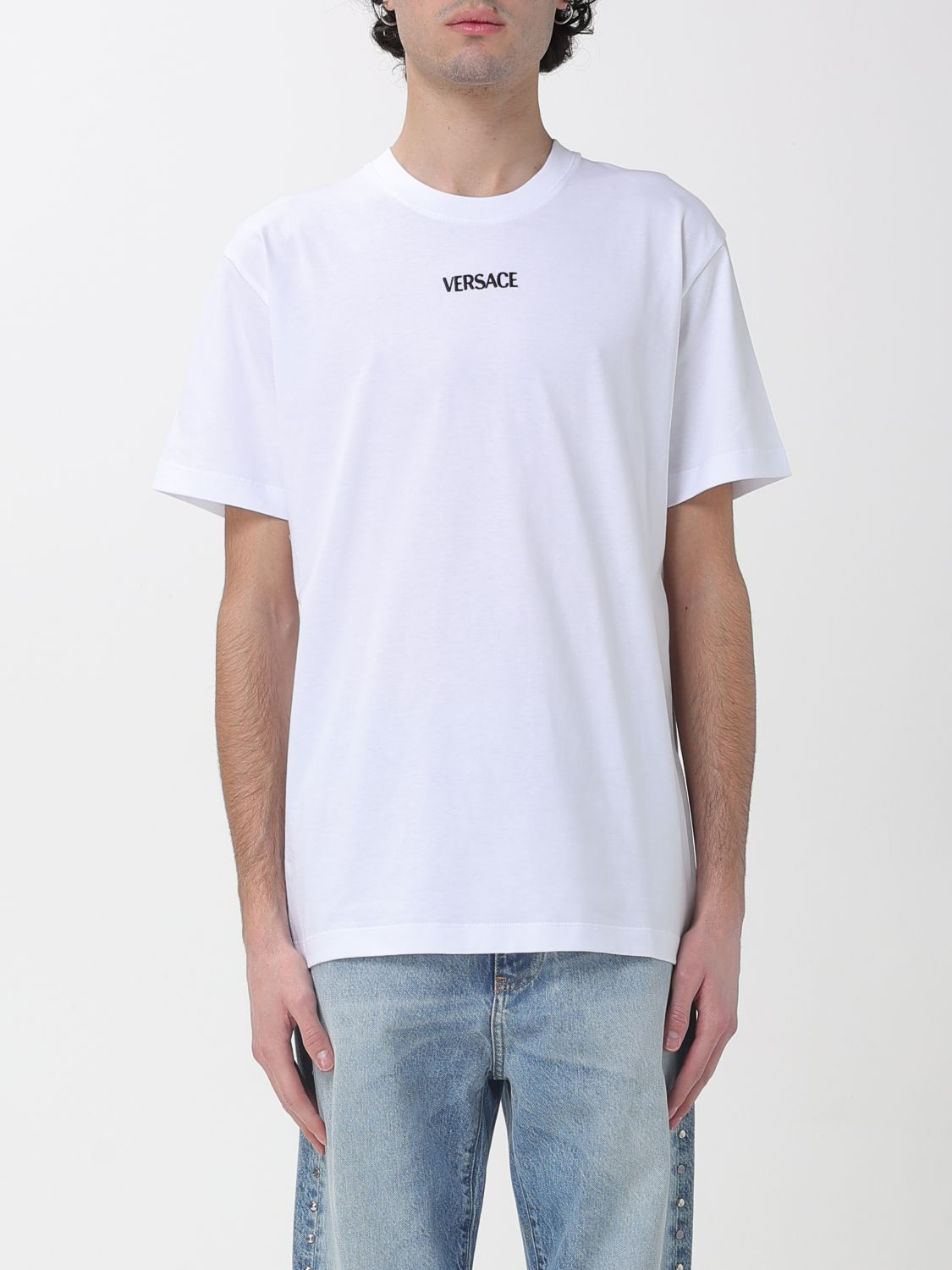[Versace] T-shirts Short Sleeve SS26 10139441A16455 1W000