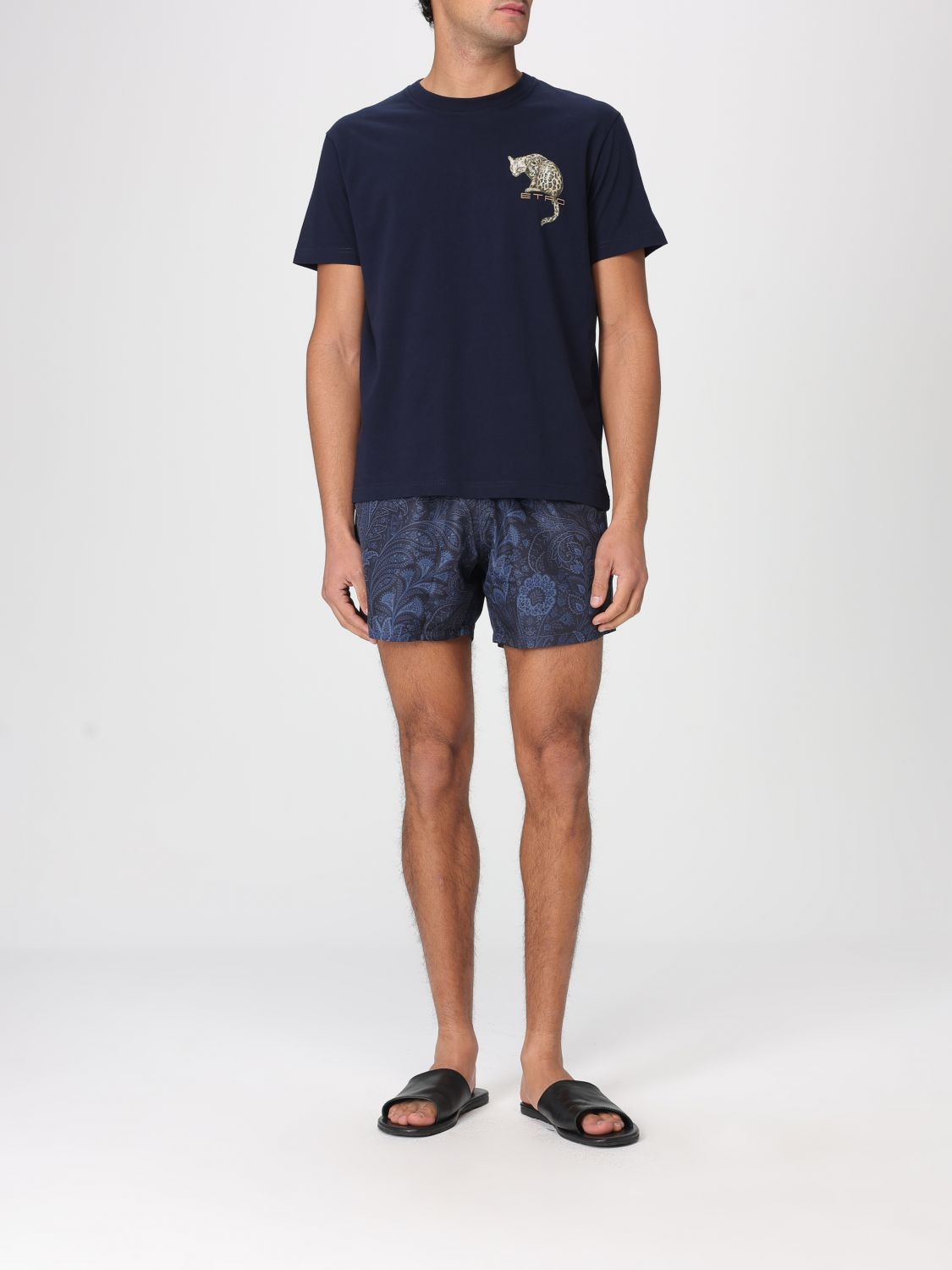 [Etro] T-shirts Short Sleeve SS26 MRMA0002AR465 B0065