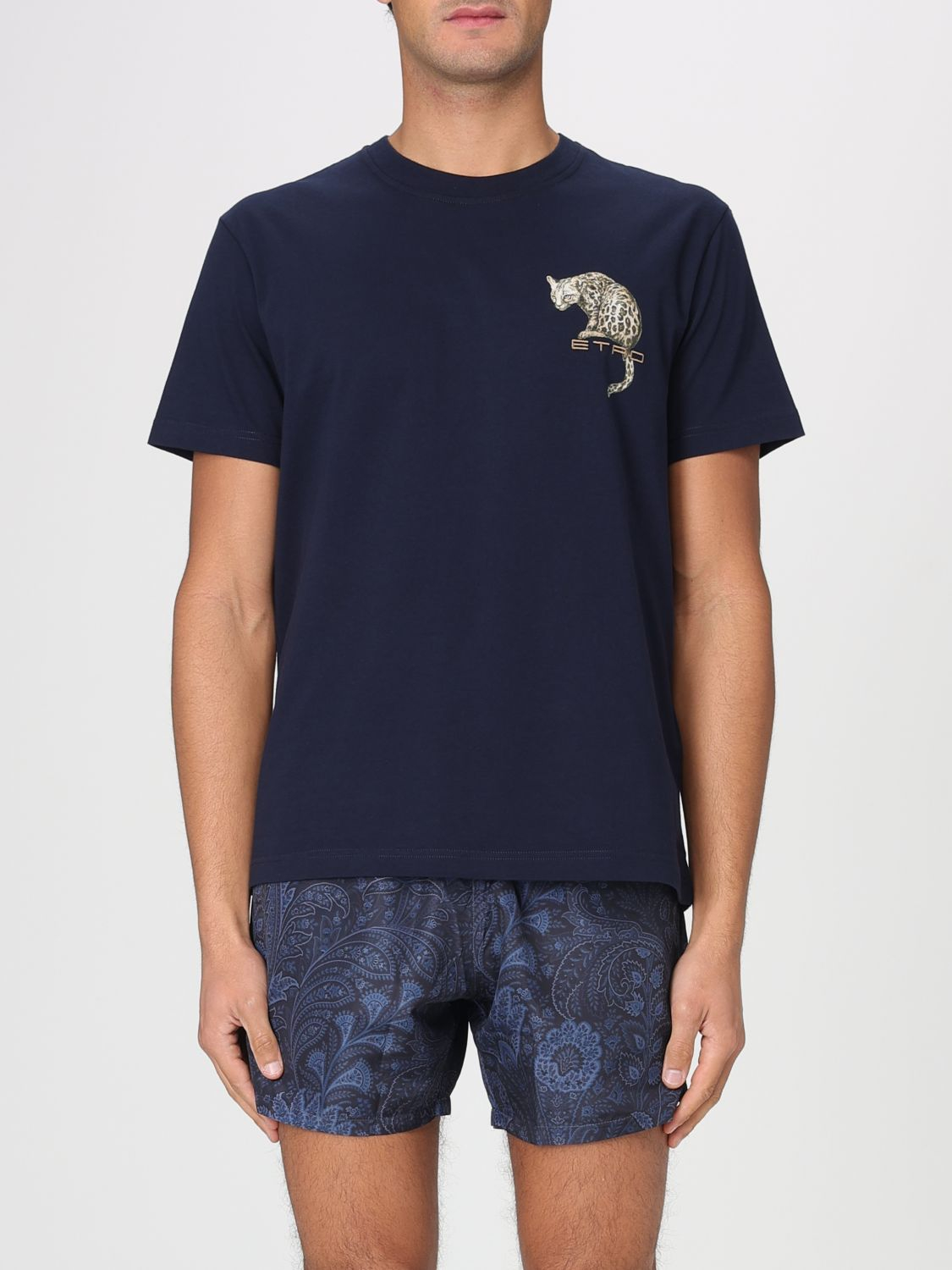 [Etro] T-shirts Short Sleeve SS26 MRMA0002AR465 B0065