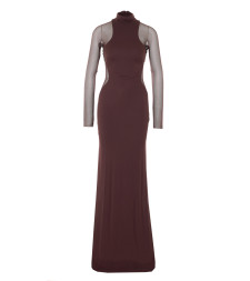 [ELISABETTA FRANCHI] Long sleeve dress SS26 ABR2263E2644