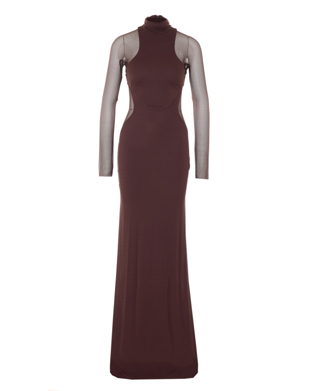 [ELISABETTA FRANCHI] Long sleeve dress SS26 ABR2263E2644