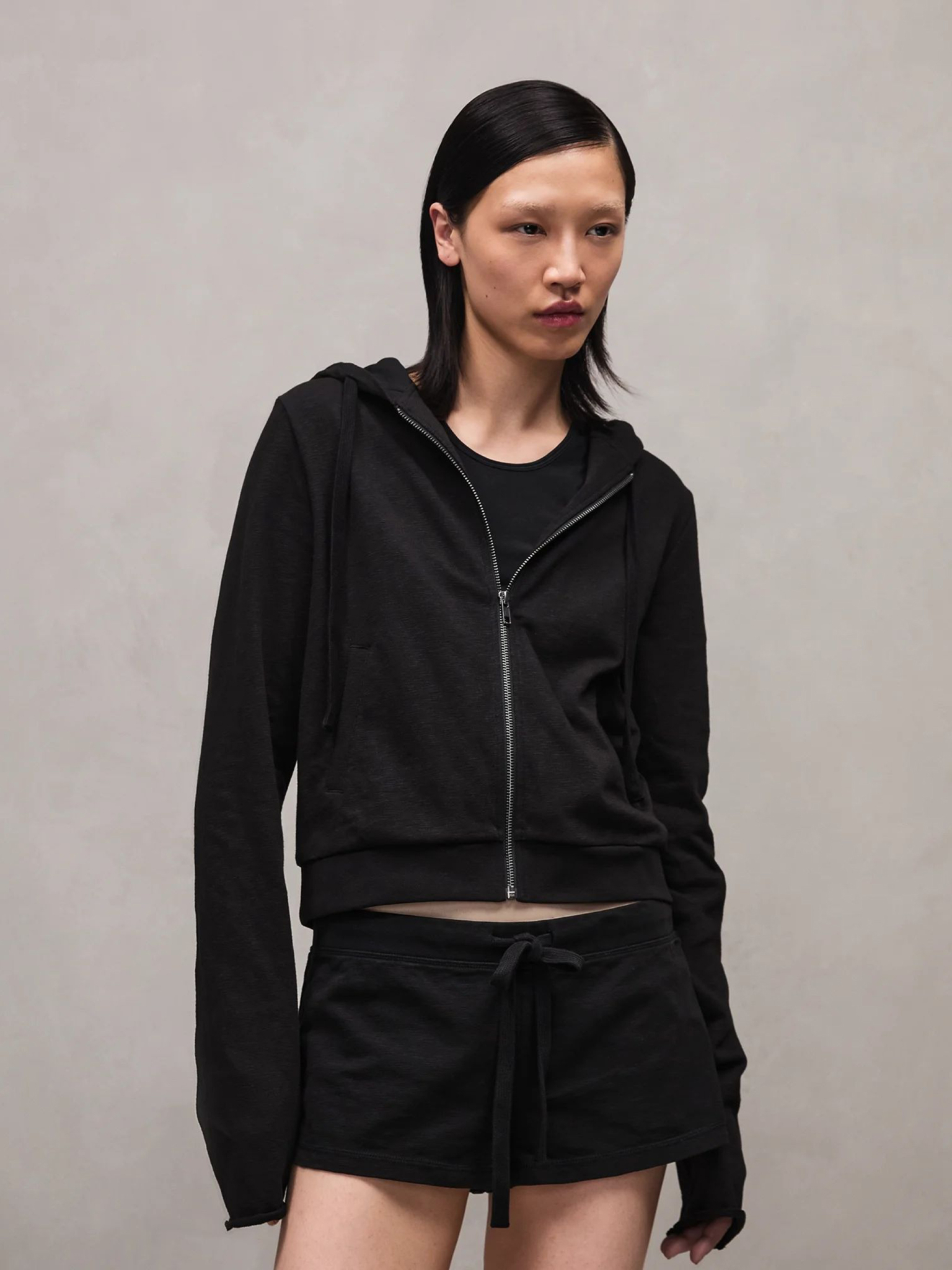 [Entire Studios] Zip up SS26 ESSS26HO05012BLACK