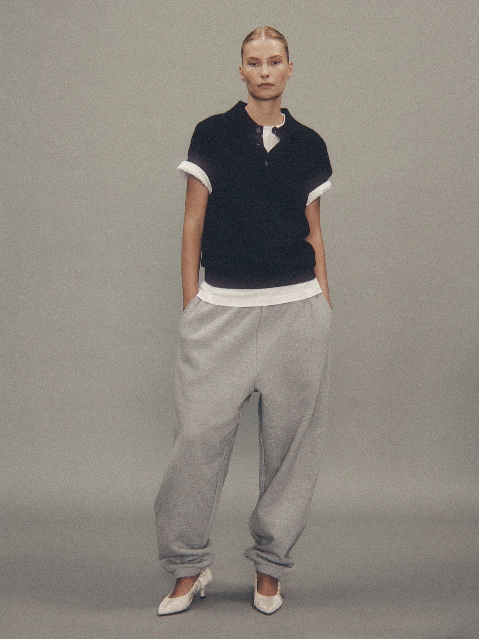 [Entire Studios] Jogger pants SS26 ESSS26PA03012GREYMARLE