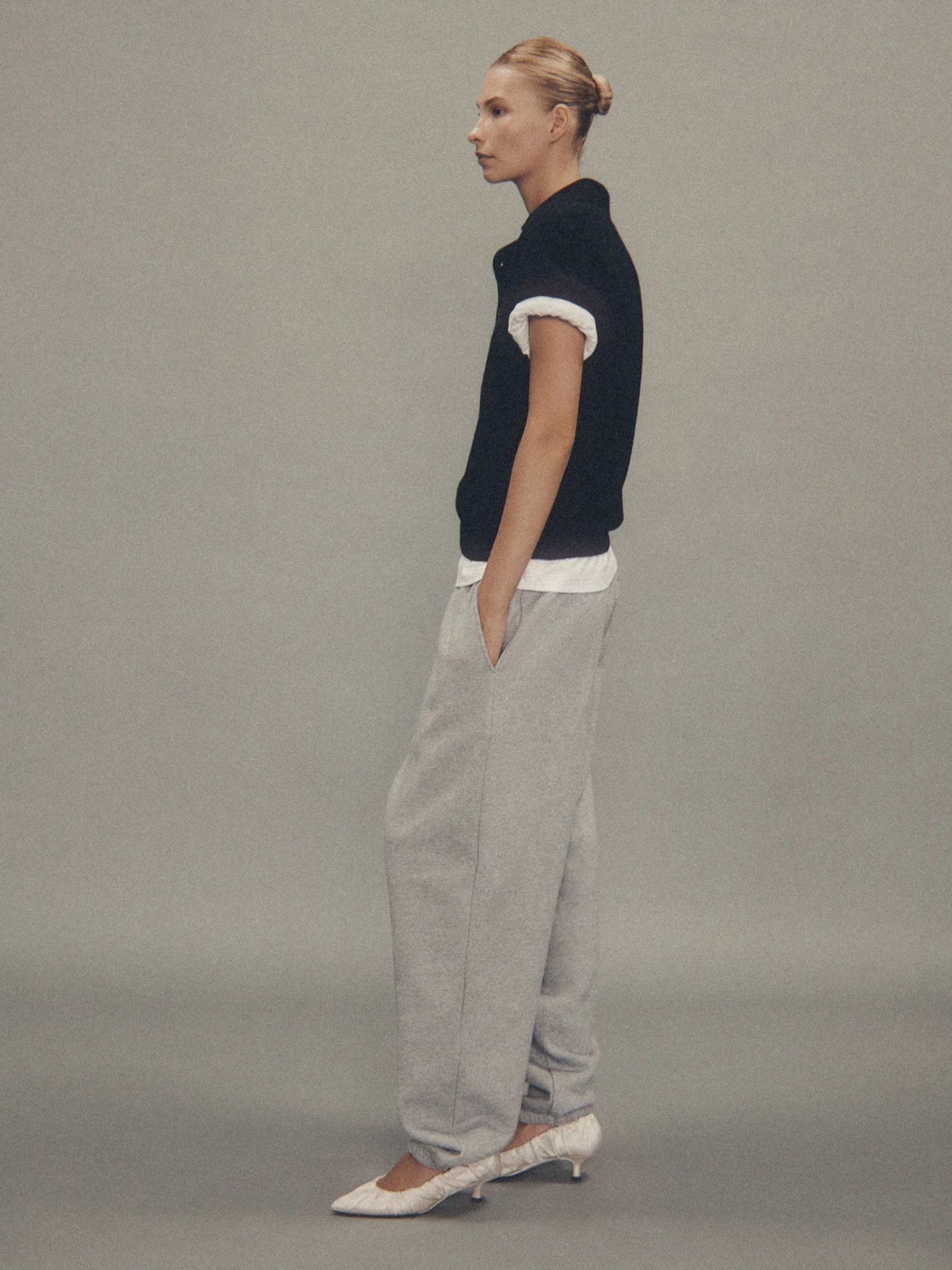 [Entire Studios] Jogger pants SS26 ESSS26PA03012GREYMARLE