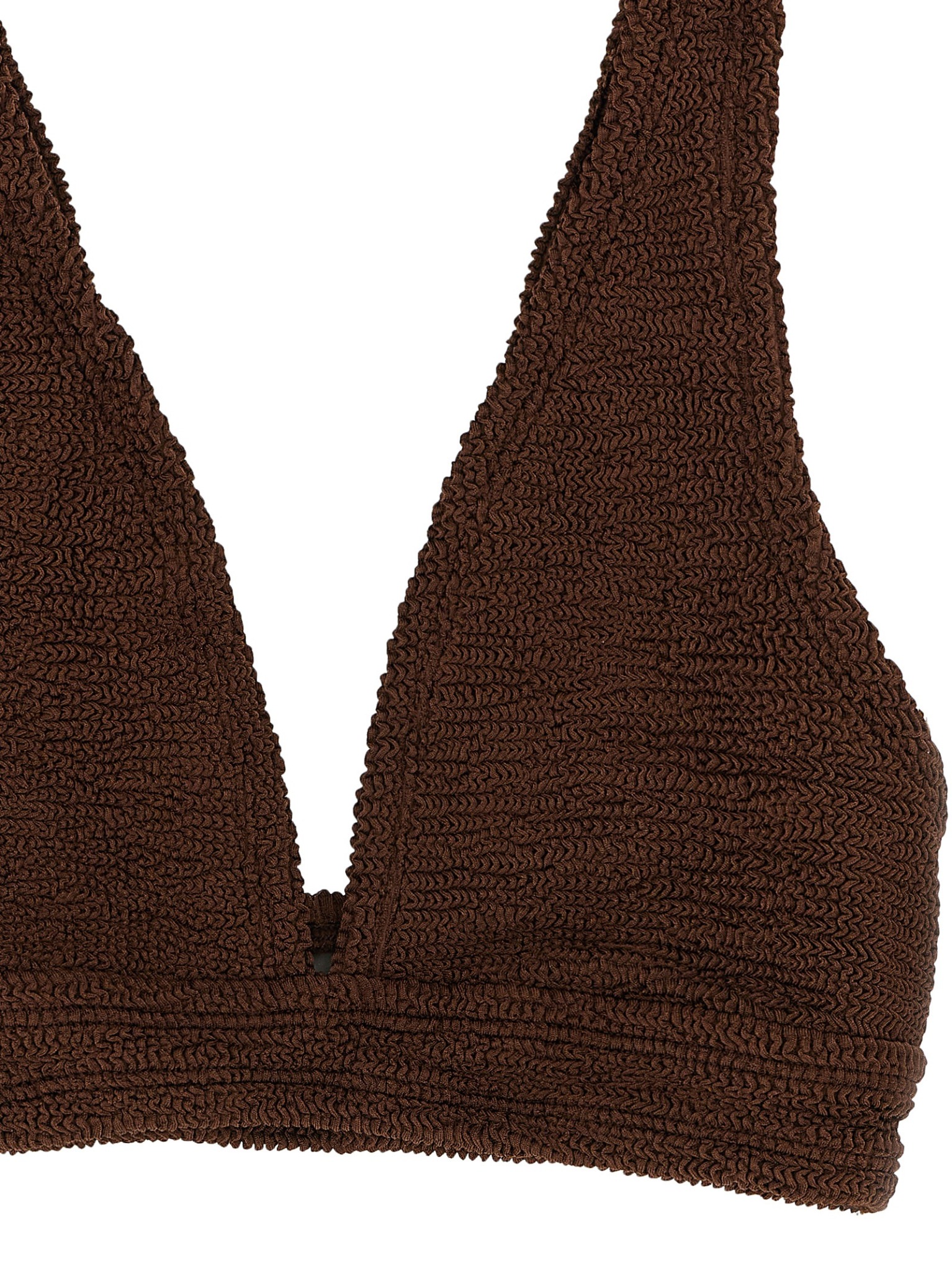 [Hunza G] Bikini SS26 ANGELBIKINIMETALLICCHOCOLATE