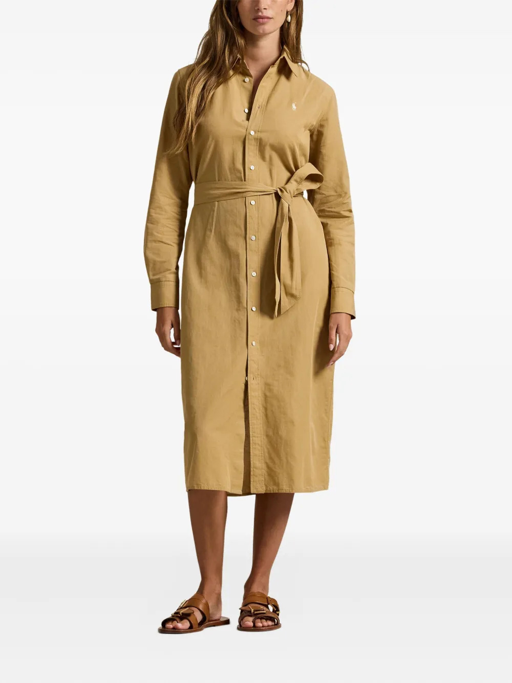 [Polo Ralph Lauren] Long sleeve dress SS26 211A96346002