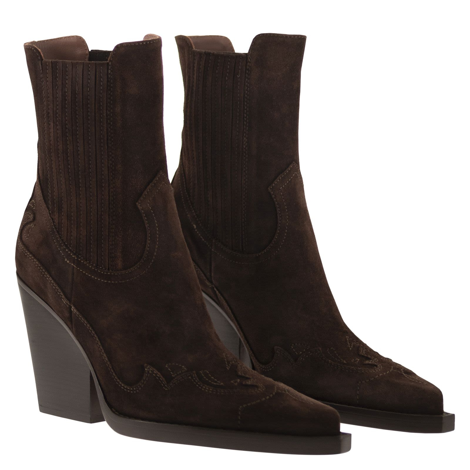 [Paris Texas] Ankle Boots FW26 PX1359XV003 CIOCCOLATO
