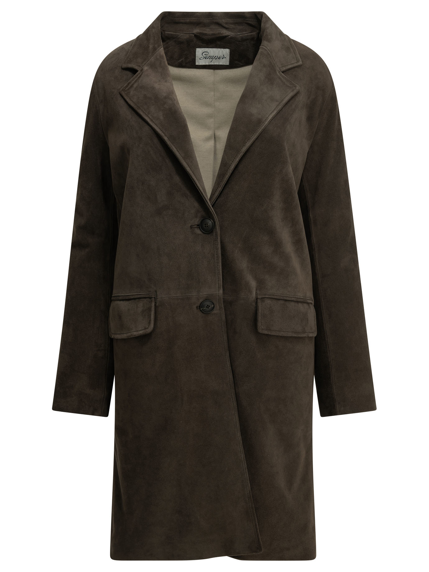 [Semper] Leather Jacket FW26 WMNSUECOATTESTAMORO