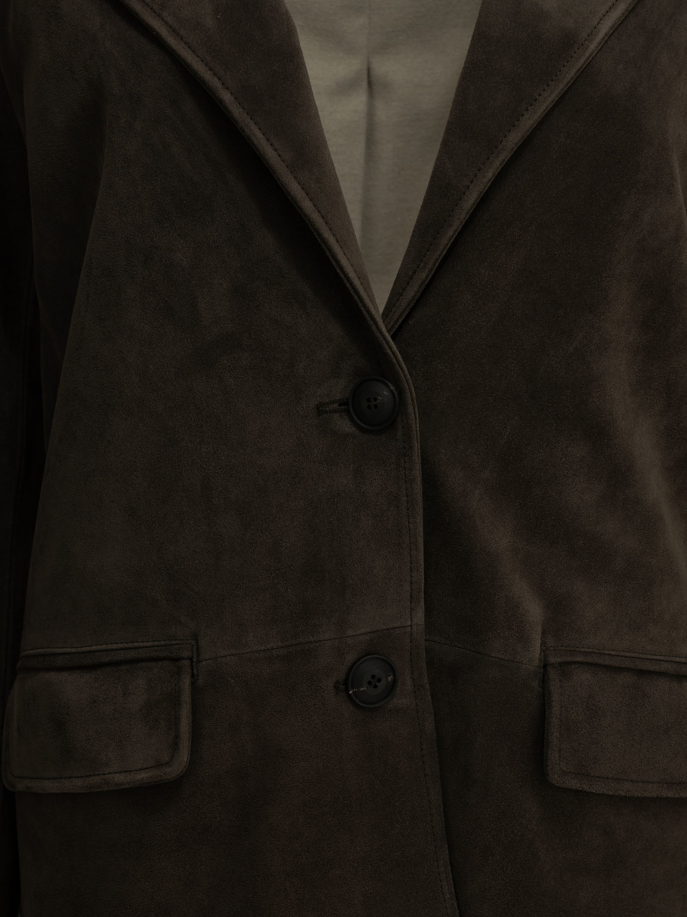 [Semper] Leather Jacket FW26 WMNSUECOATTESTAMORO