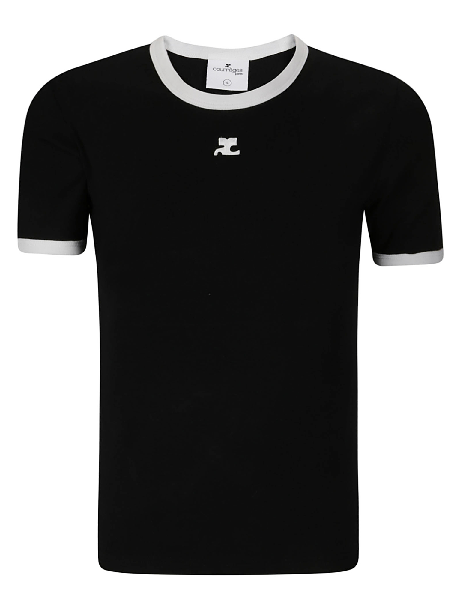 [Courreges] T-shirts Short Sleeve CO VESJTS017JS0070 9901