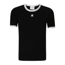 [Courreges] T-shirts Short Sleeve CO VESJTS017JS0070 9901