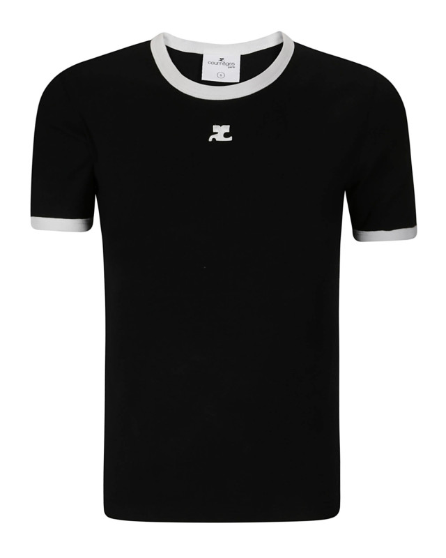 [Courreges] T-shirts Short Sleeve CO VESJTS017JS0070 9901