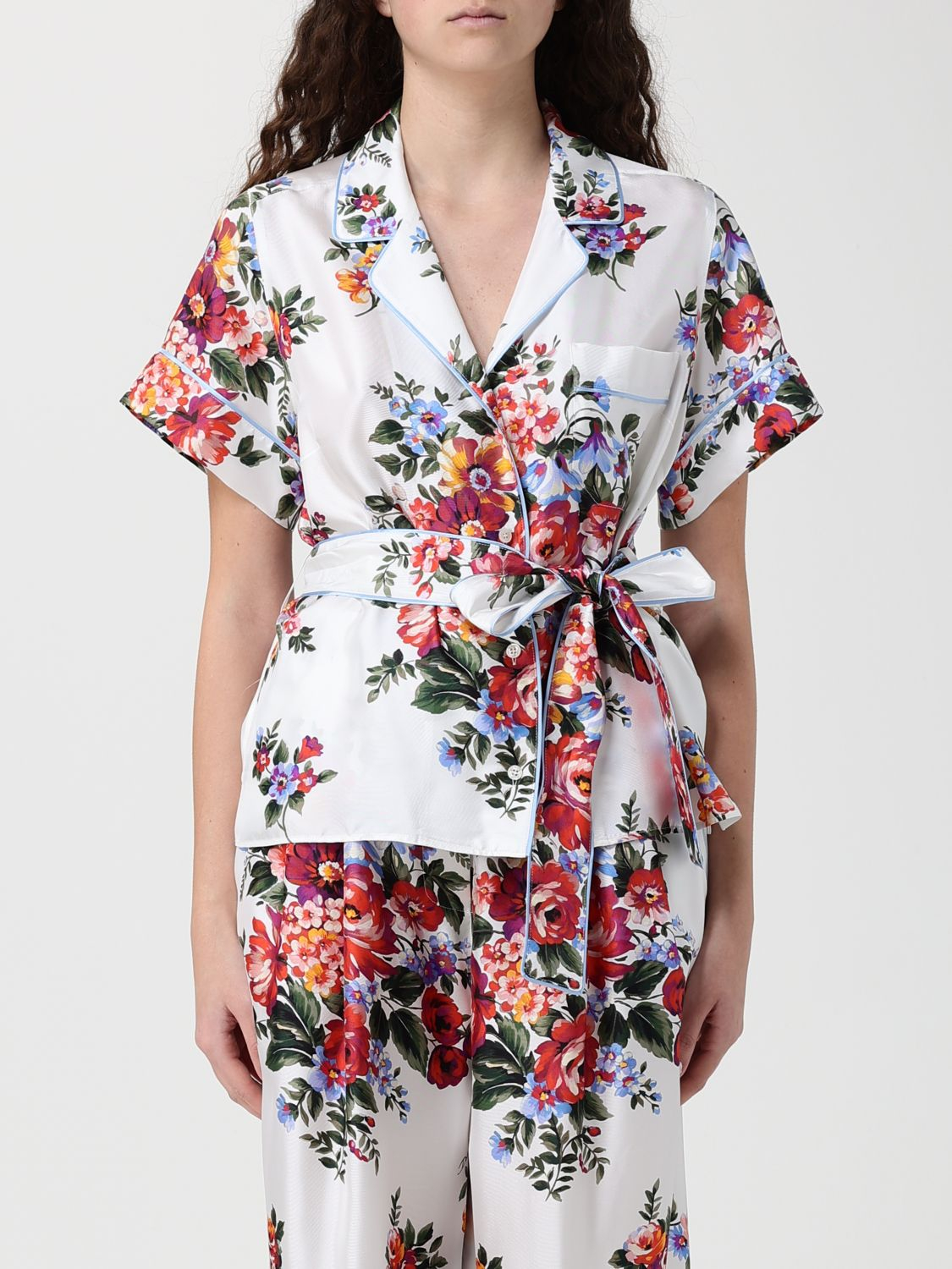 [Dolce & Gabbana] Shirts Short Sleeve SS26 F5S23TIS11I HA5ZO