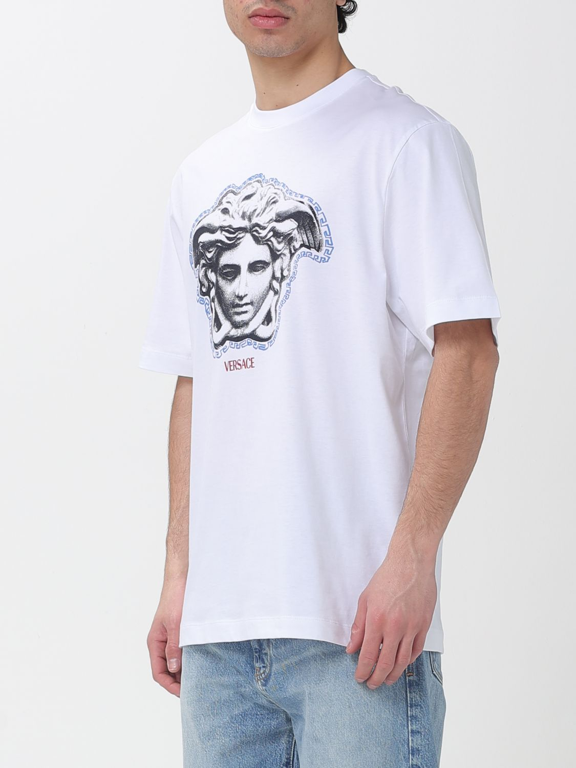 [Versace] T-shirts Short Sleeve SS26 10133021A16753 1W000