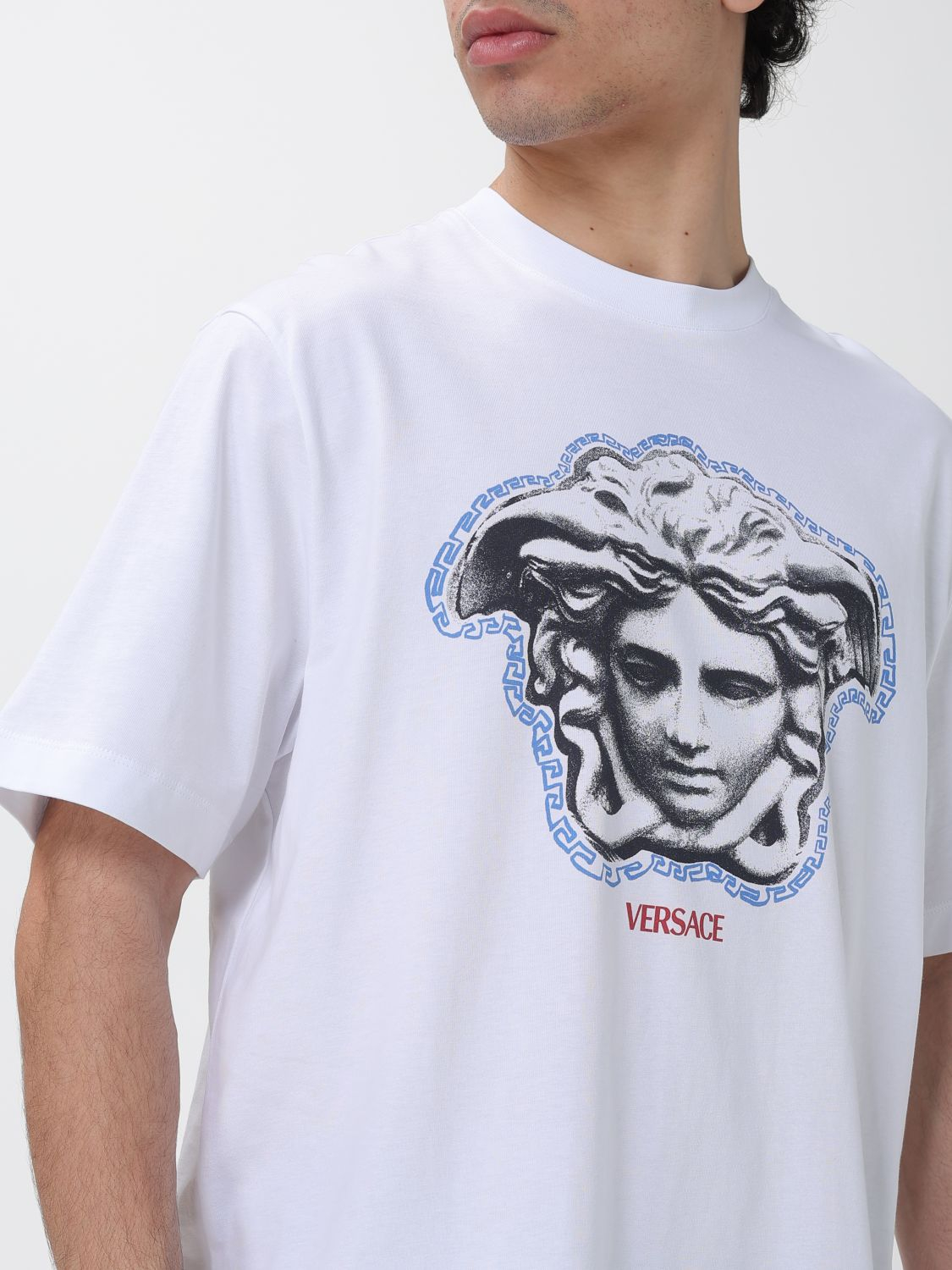 [Versace] T-shirts Short Sleeve SS26 10133021A16753 1W000