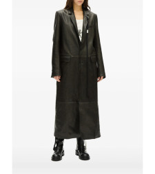 [ANN DEMEULEMEESTER] Leather Jacket FW26 B0014279 LT137 099