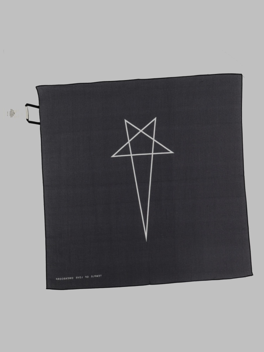 [RICK OWENS DRKSHDW] Scarf FW26 DA02F6471_SCAEP40908