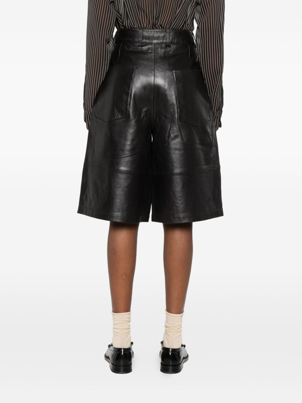 [THE FRANKIE SHOP] Shorts FW26 SHFS21089201DARKBROWN