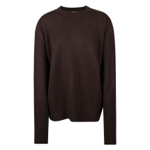 [THE FRANKIE SHOP] Knitwear FW26 KNFS21174201DARKBROWN