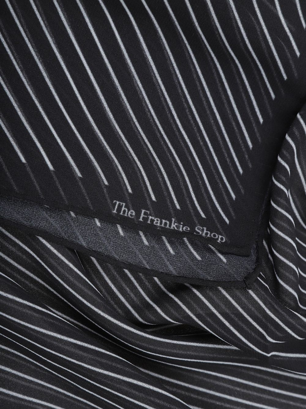 [THE FRANKIE SHOP] Scarf FW26 SCFS21169916BLACK/WHITE
