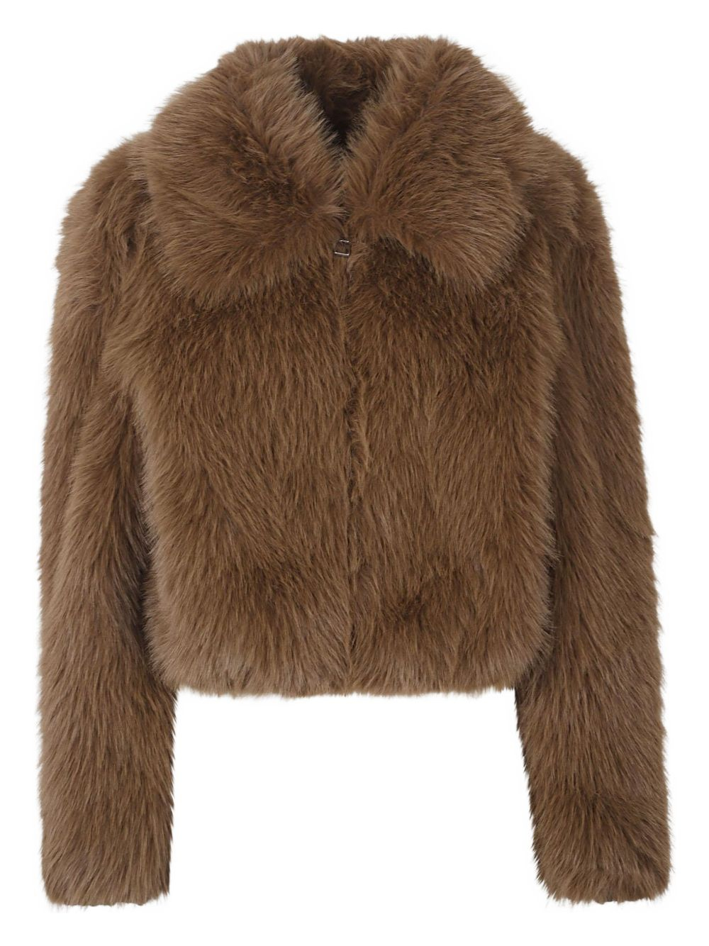 [THE FRANKIE SHOP] Fur Jacket FW26 JAFS041342110CAMEL