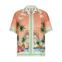 [Casablanca] Shirts Short Sleeve FW26 MPF26SH00306ETHEREAL