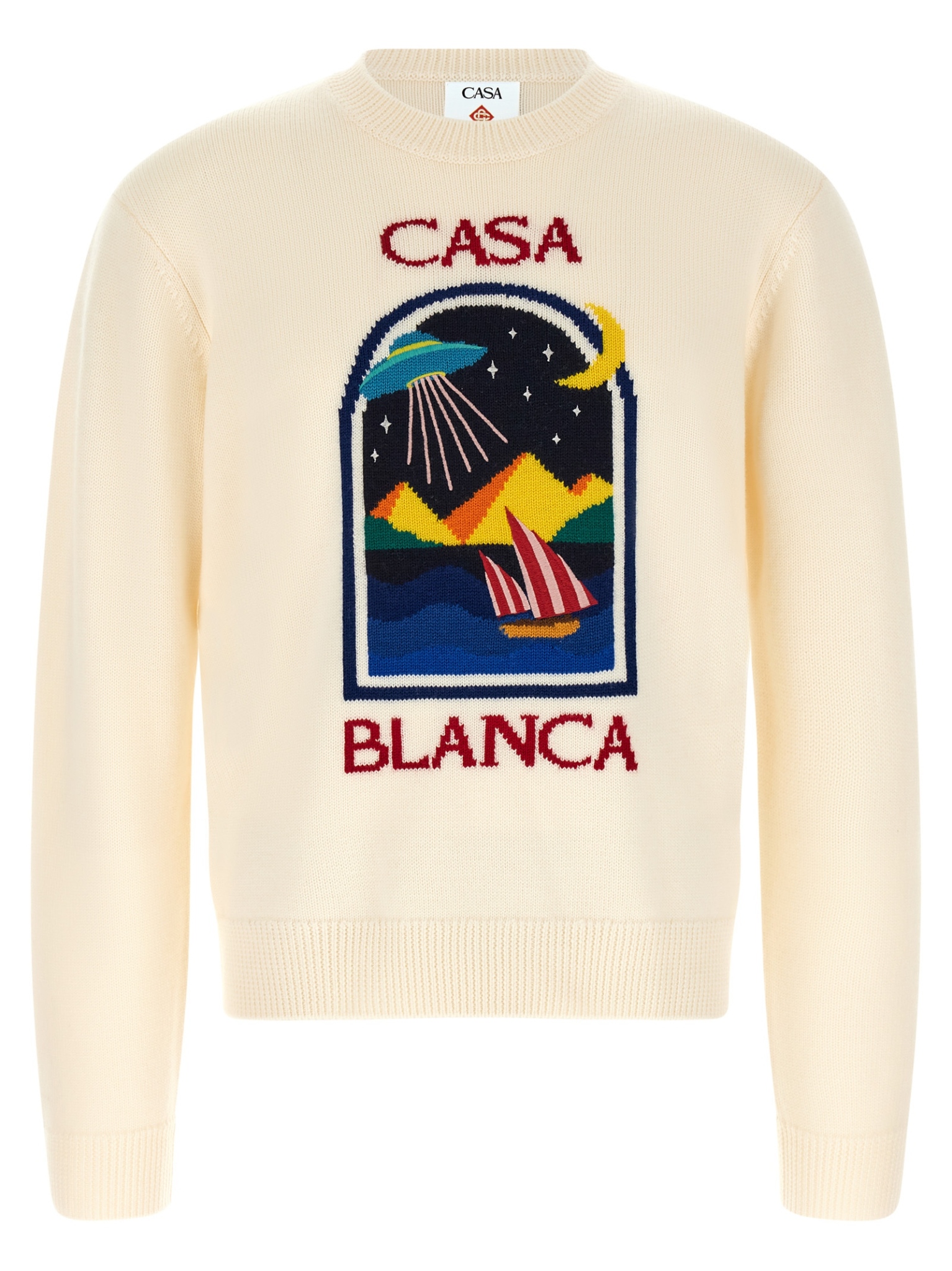[Casablanca] Knitwear FW26 MPF26KW143101ABDUCTION