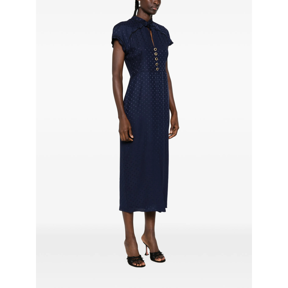[Alessandra Rich] Short sleeve dress FW26 FABX4432 F4853 1844