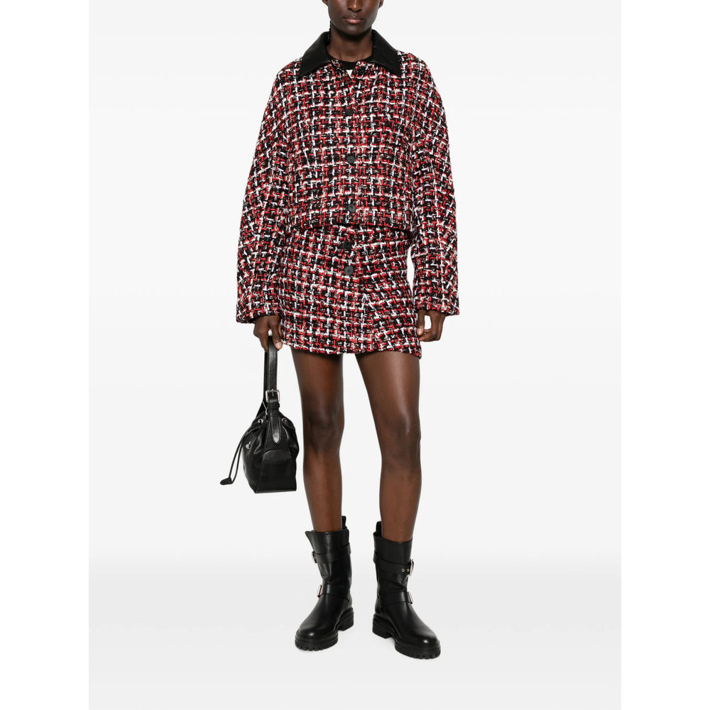 [Iro] Tweed jacket FW26 NUFFY WP07 BLK48
