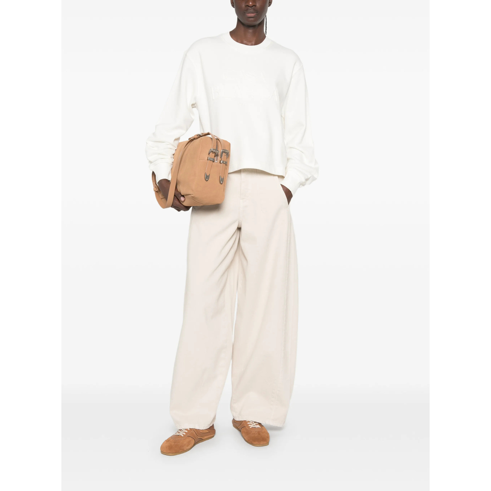 [Casablanca] Sweatshirt FW26 PF26-JTP-527 01 CREAM