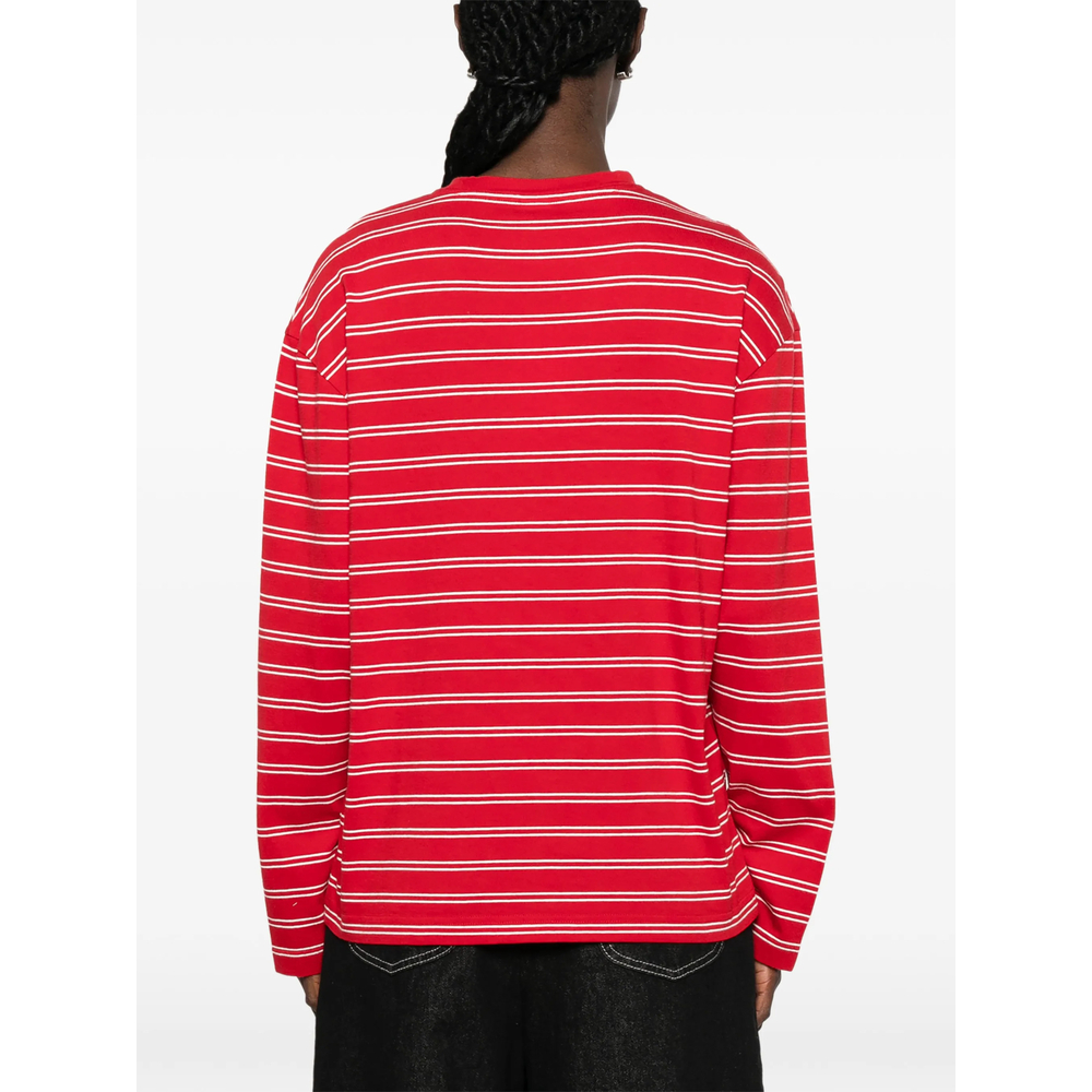 [SPORTY & RICH] T-shirts Long Sleeve FW26 TO124710326RE  RUBWH
